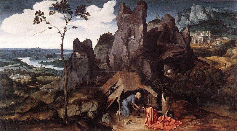 Joachim Patinir St Jerome in the Desert china oil painting image